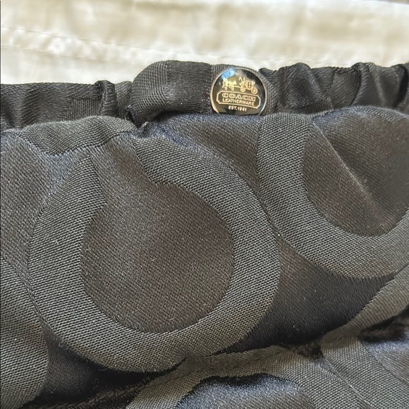 Coach Loryn Women's Quilted Heeled Rain Boot (size 8) - Picture 10 of 11